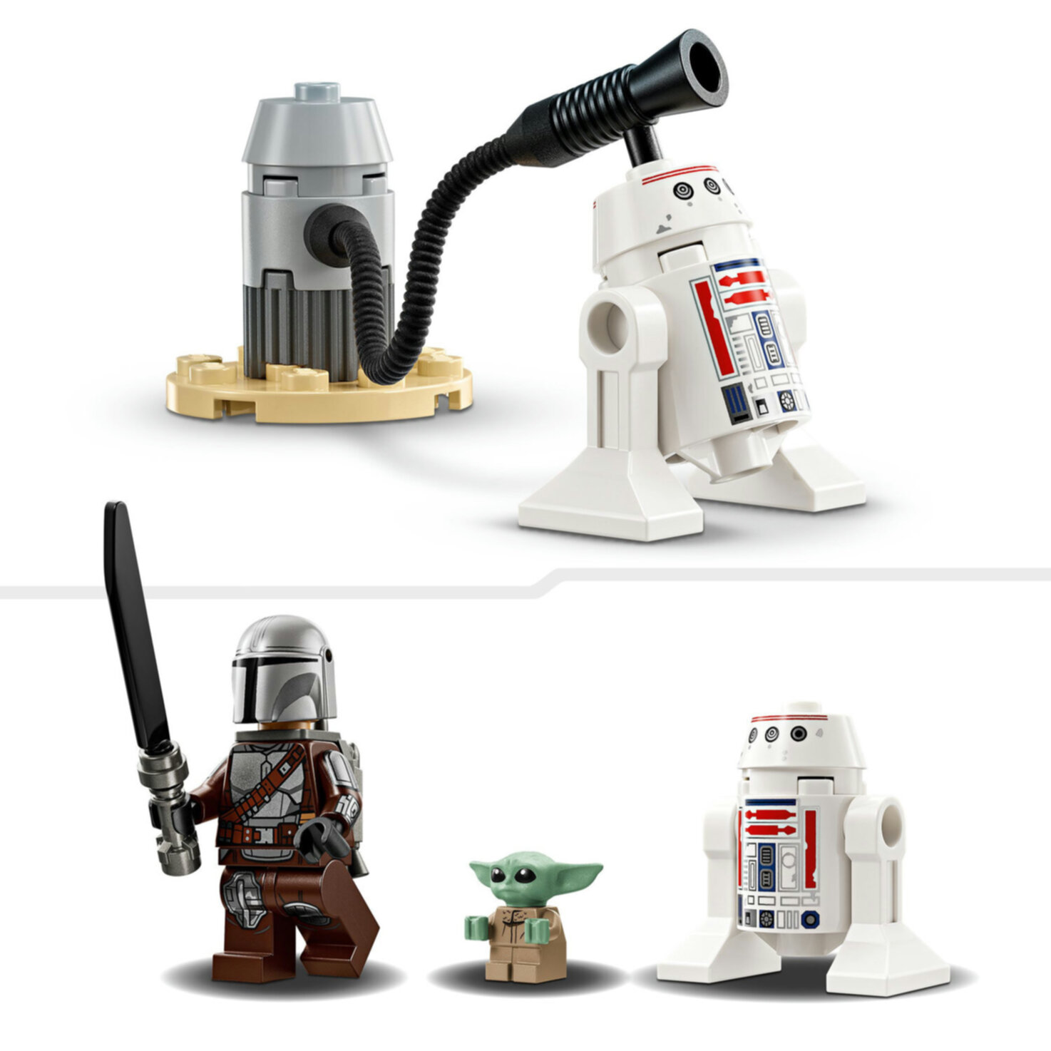 LEGO® Star Wars 75410 Mandos und Grogus N-1 Starfighter ab 4 Jahren