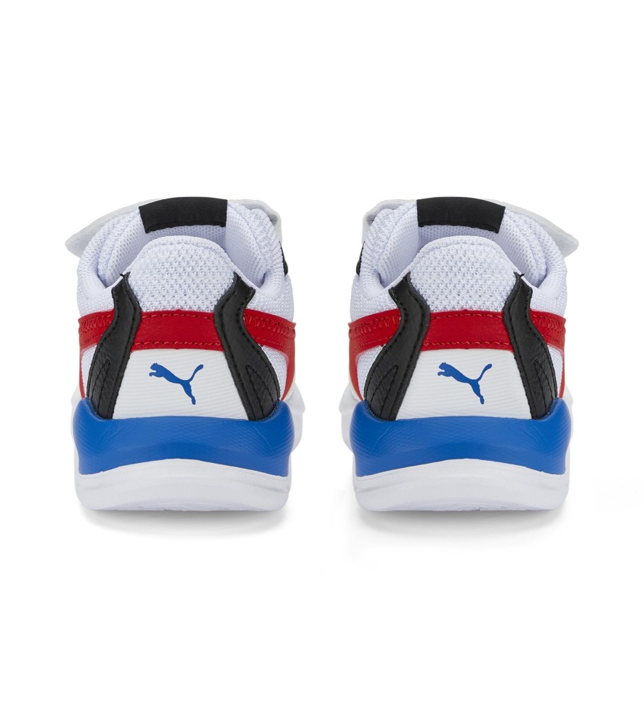 Tênis Puma X-Ray Speed Lite AC, branco e vermelho.