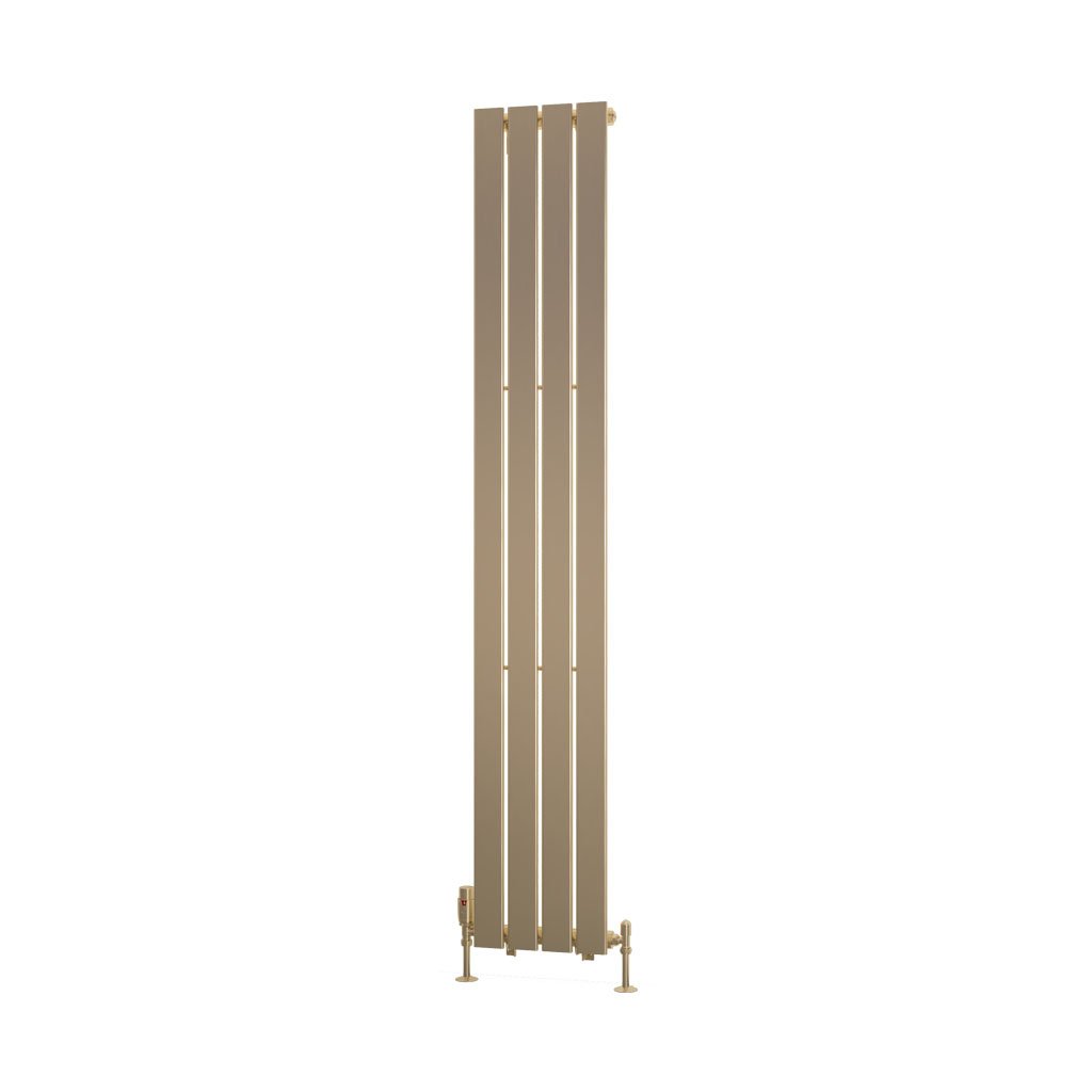 Eastbrook Warrington paneelradiator type 10 30x180cm 591W messing geborsteld