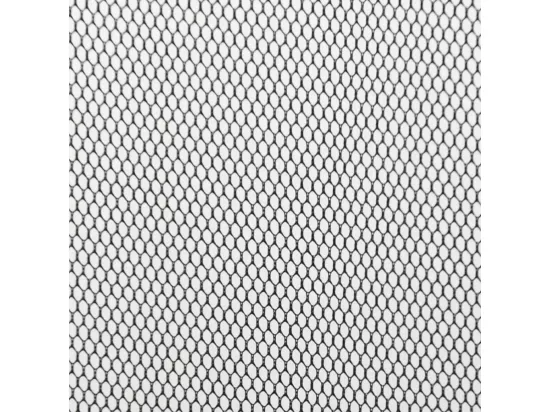 Moustiquaire avec rideau en maille noir 100x220 cm polyester