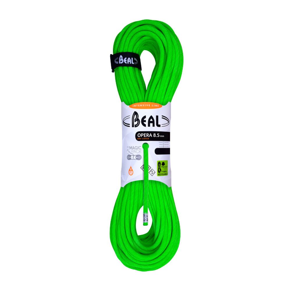 Beal OPERA 8.5MMX60M DC - Corde polyvalente vert