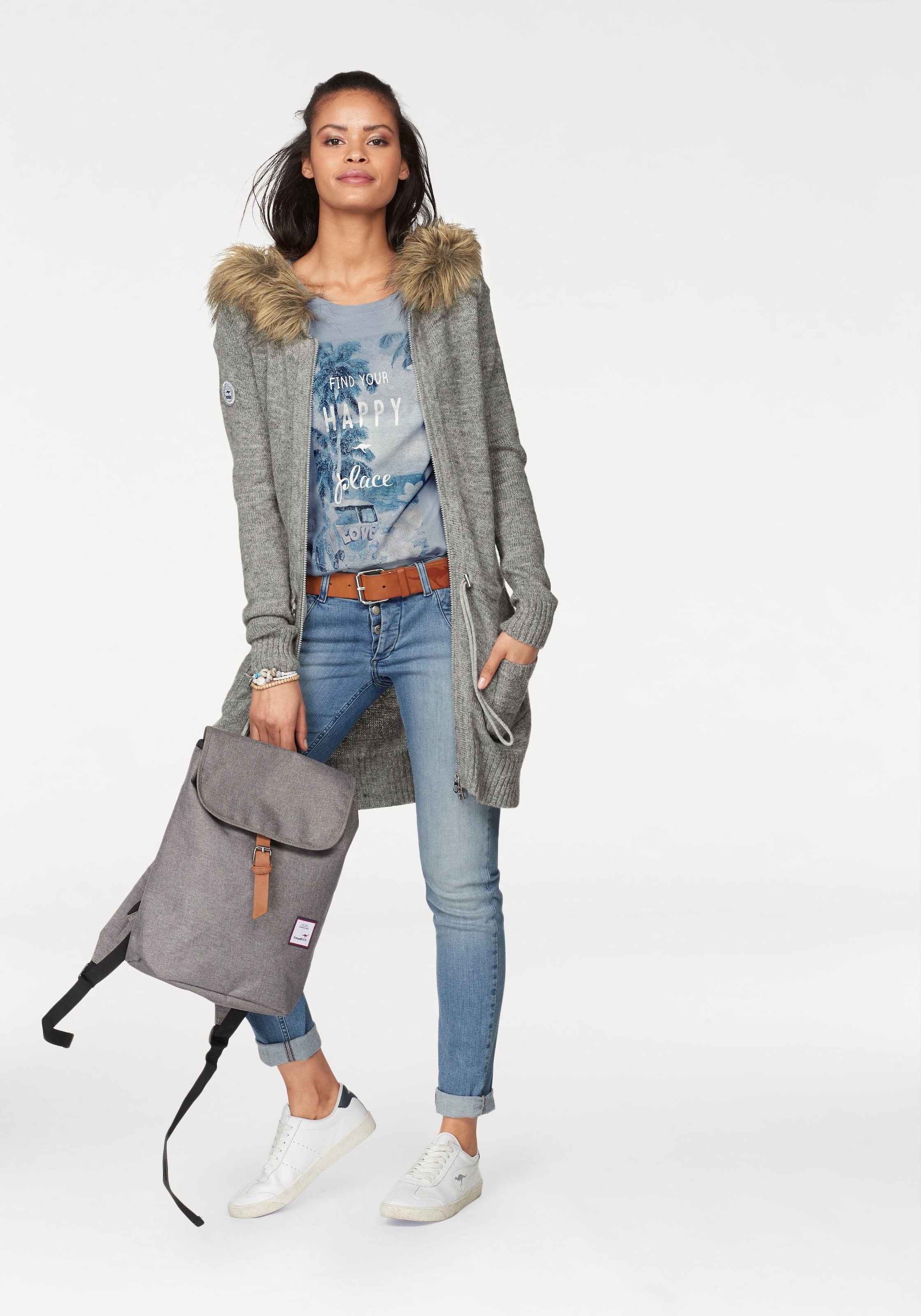 KangaROOS Cityrucksack in schlichter Optik
