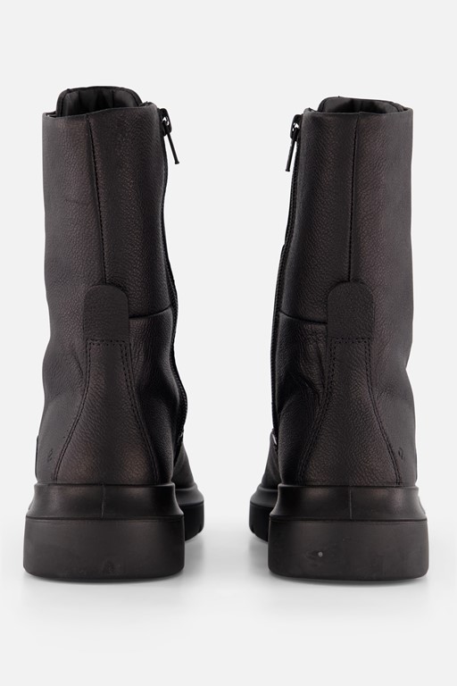 Ecco Nouvelle Veterboots zwart Leer