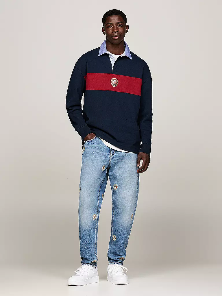 TOMMY JEANS Poloshirt dunkelblau