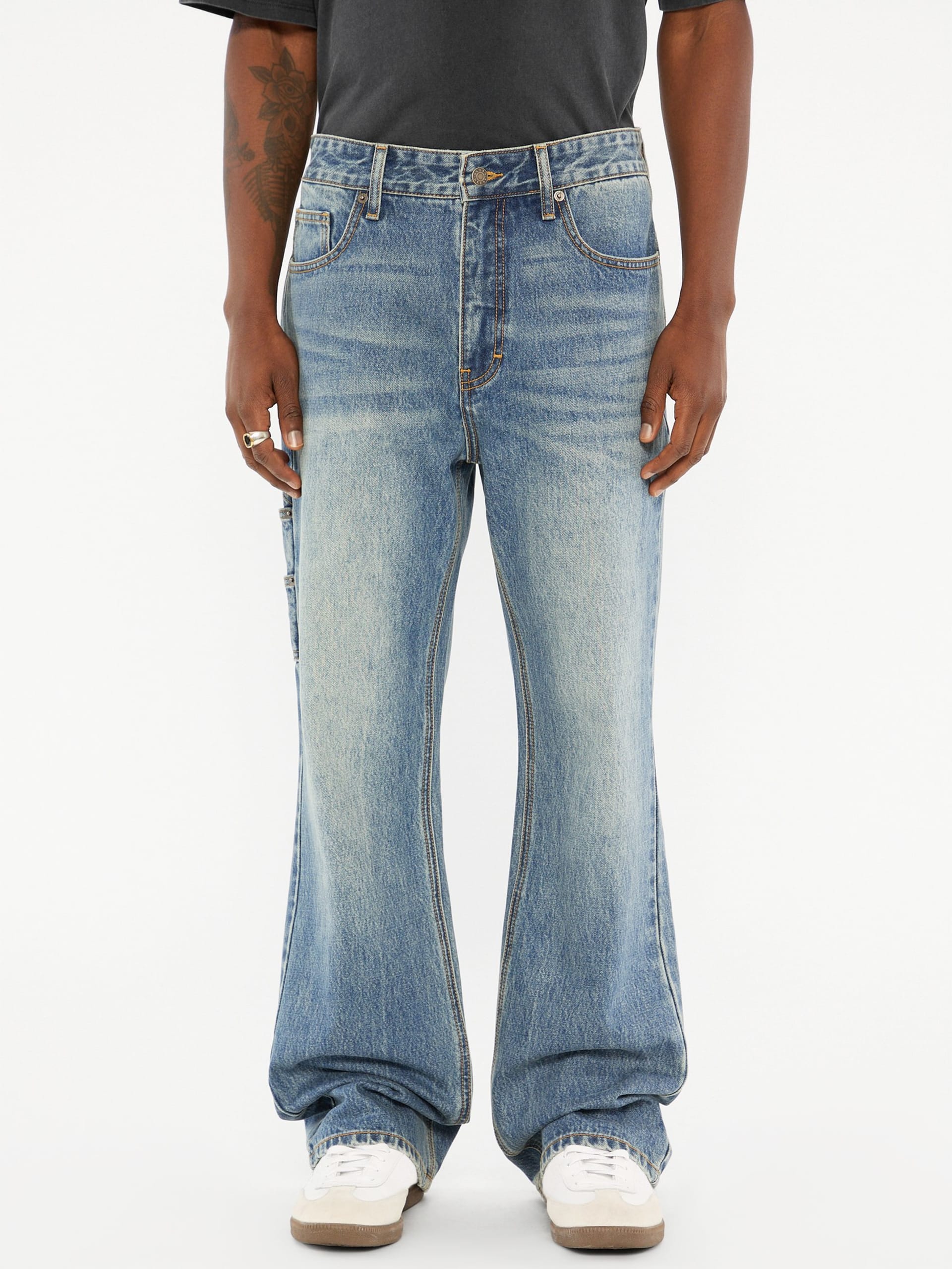 Calça jeans bootcut carpenter da GUESS Originals