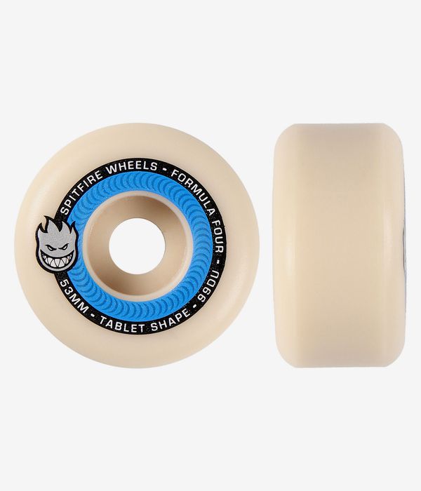 Spitfire Formula Four Tablets Rollen (natural blue) 53 mm 99A 4er Pack