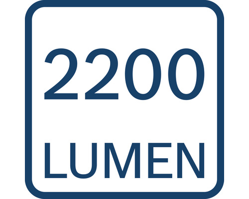 Bosch Professional GLI 18V-2200 C accu-bouwlamp, zonder accu en lader