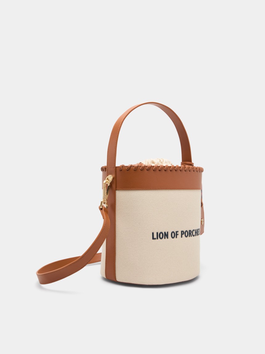 Mala bucket em canvas