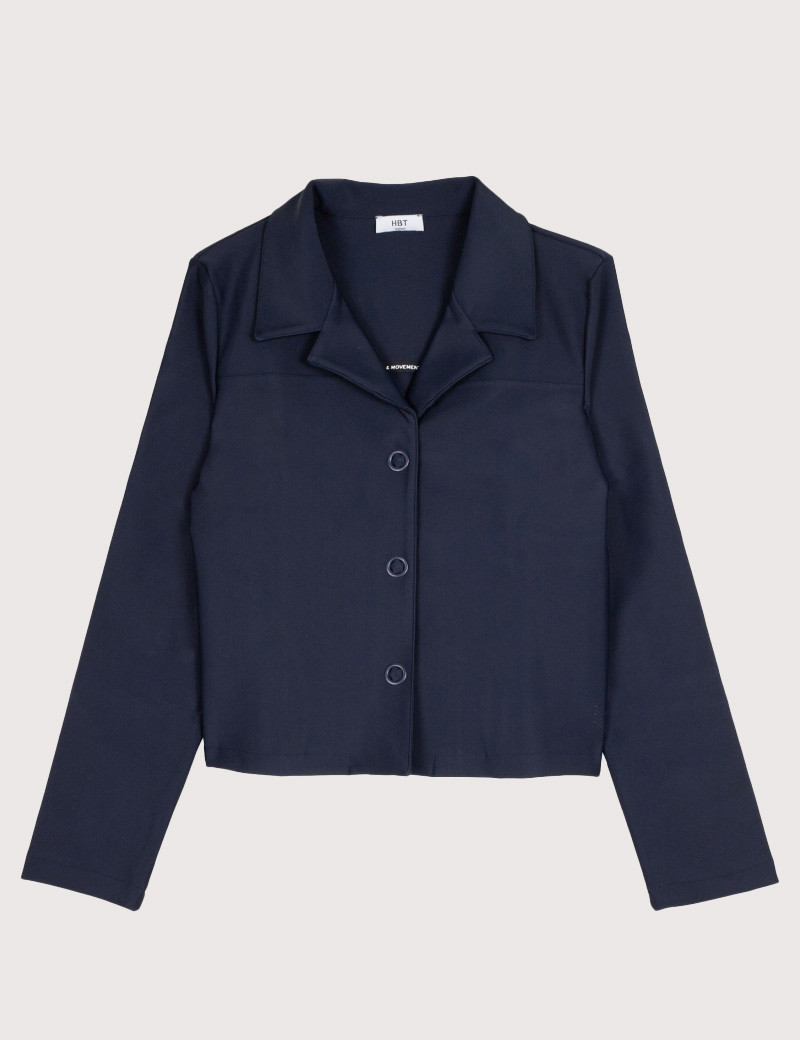 HBT TRANSVERSAL | ASTON BLOUSON NEOPRENE MARINE