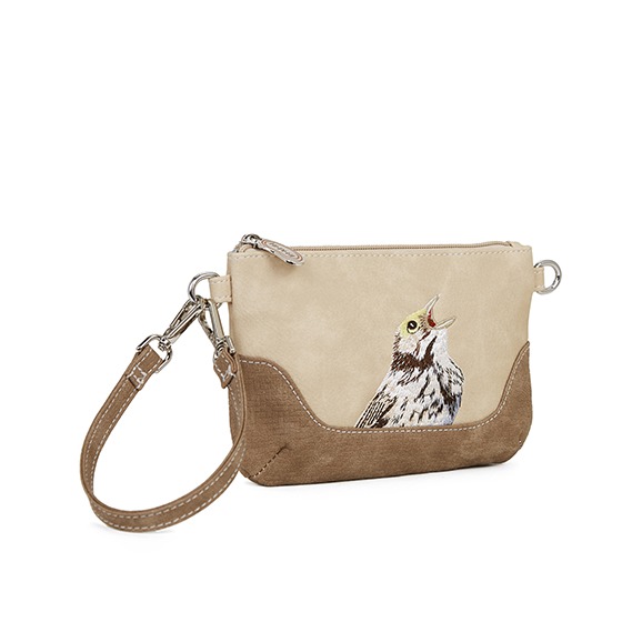 Hi-Di-Hi Melody Crossbody Bag Beige/ Brown