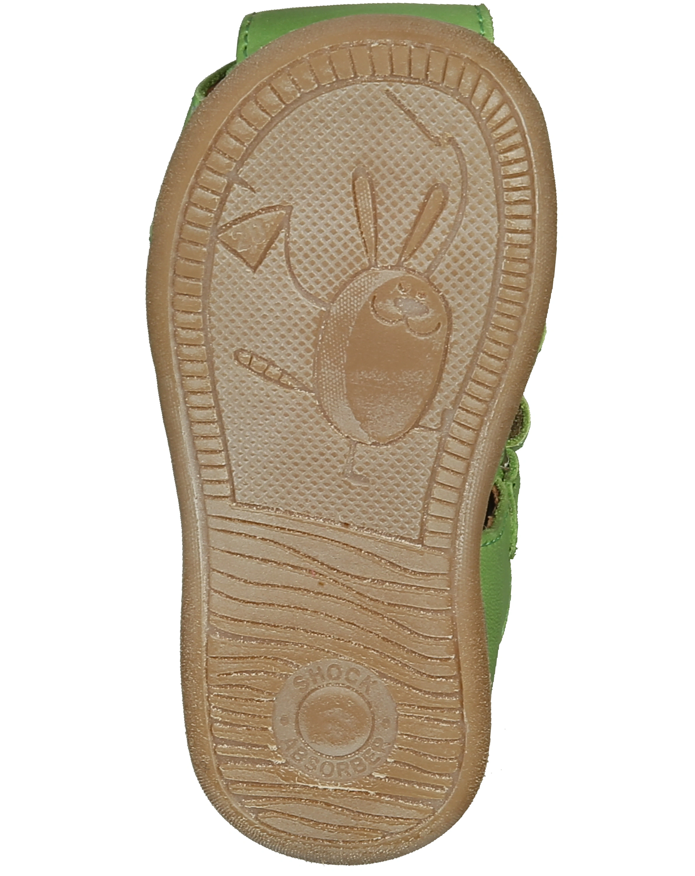 Sandale CARTE U in green