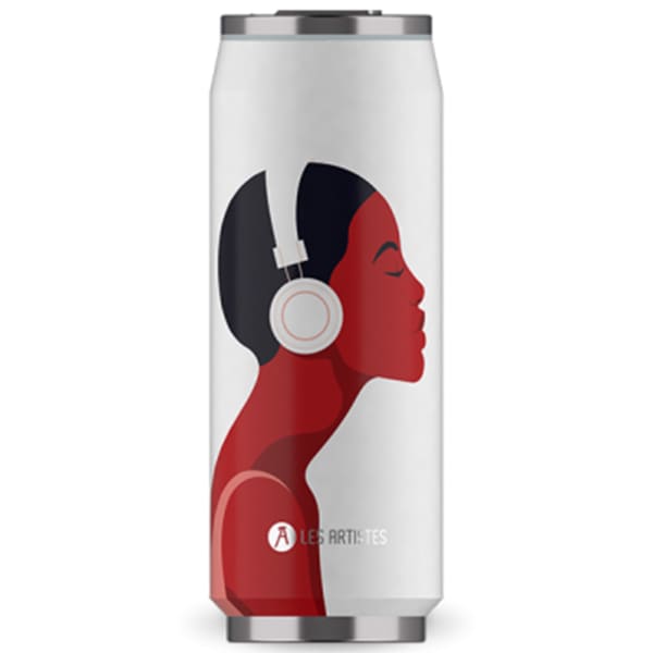 Bouteille isotherme LES ARTISTES PARIS PULL CAN'IT MAT 500ML MUSIC