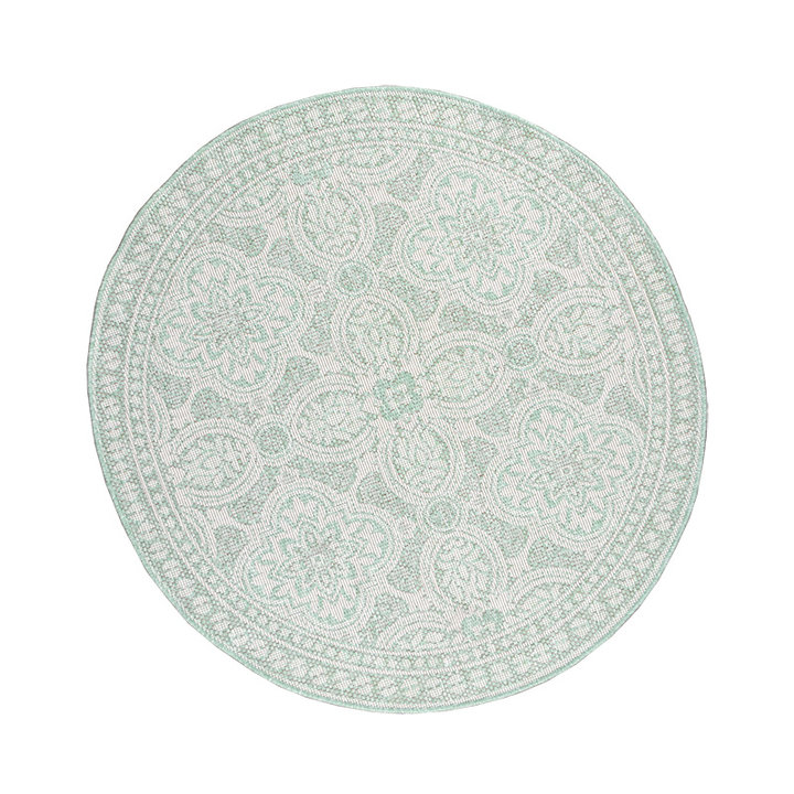 Rond Buitenkleed - Summer Oriental Mint