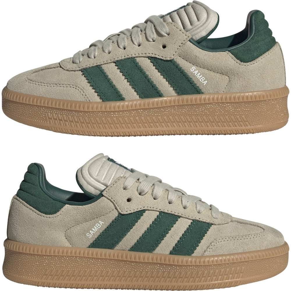 Køb adidas Originals Putty Grey/Collegiate Green/Gum 3 Samba Xlg J Sneakers