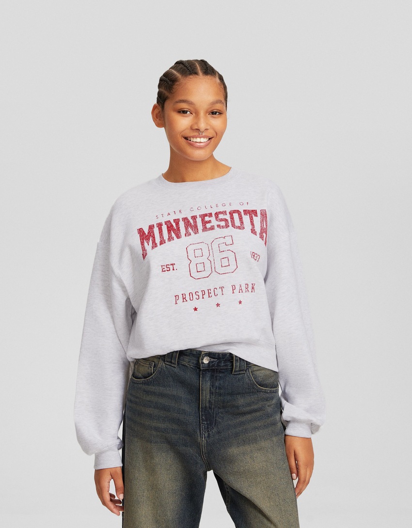 Moletom com estampa de Minnesota