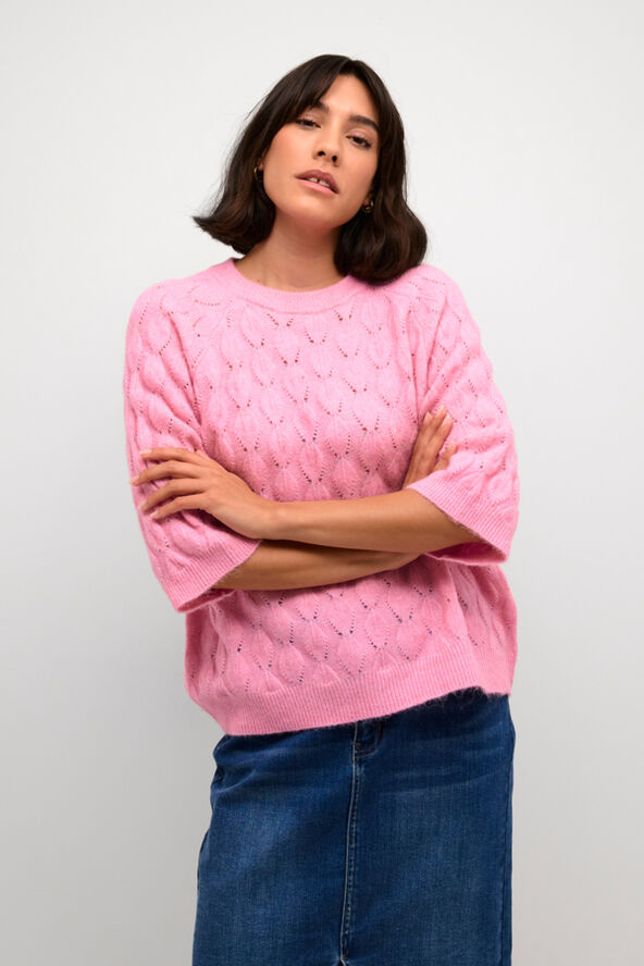 Kaffe KAmalene Knit Pullover Rosebloom melange