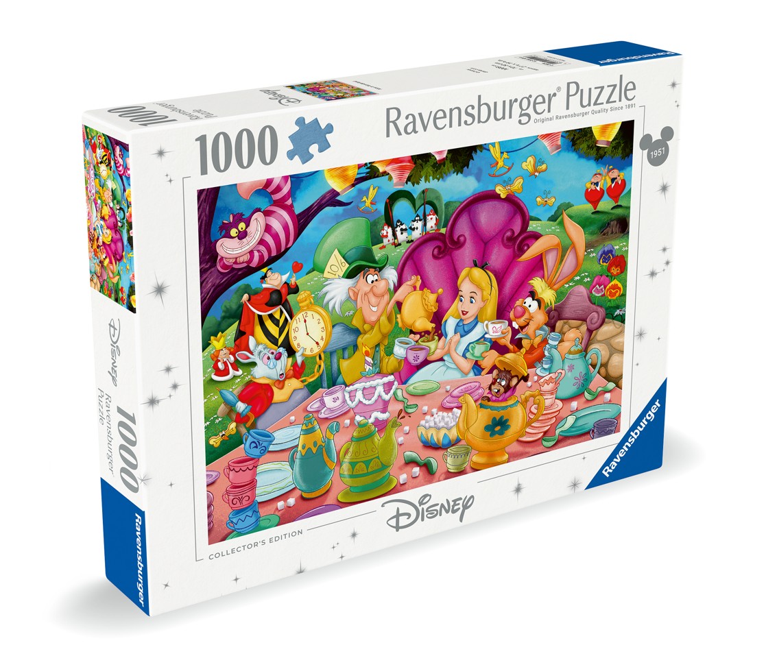 Ravensburger - Puslespil Alice In Wonderland 1000 brikker