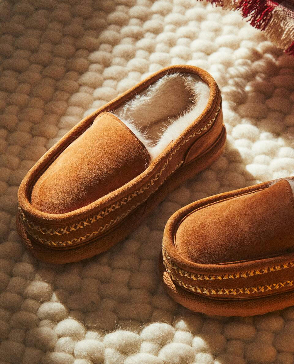 MOCASSINS DE COURO COM FORRO
