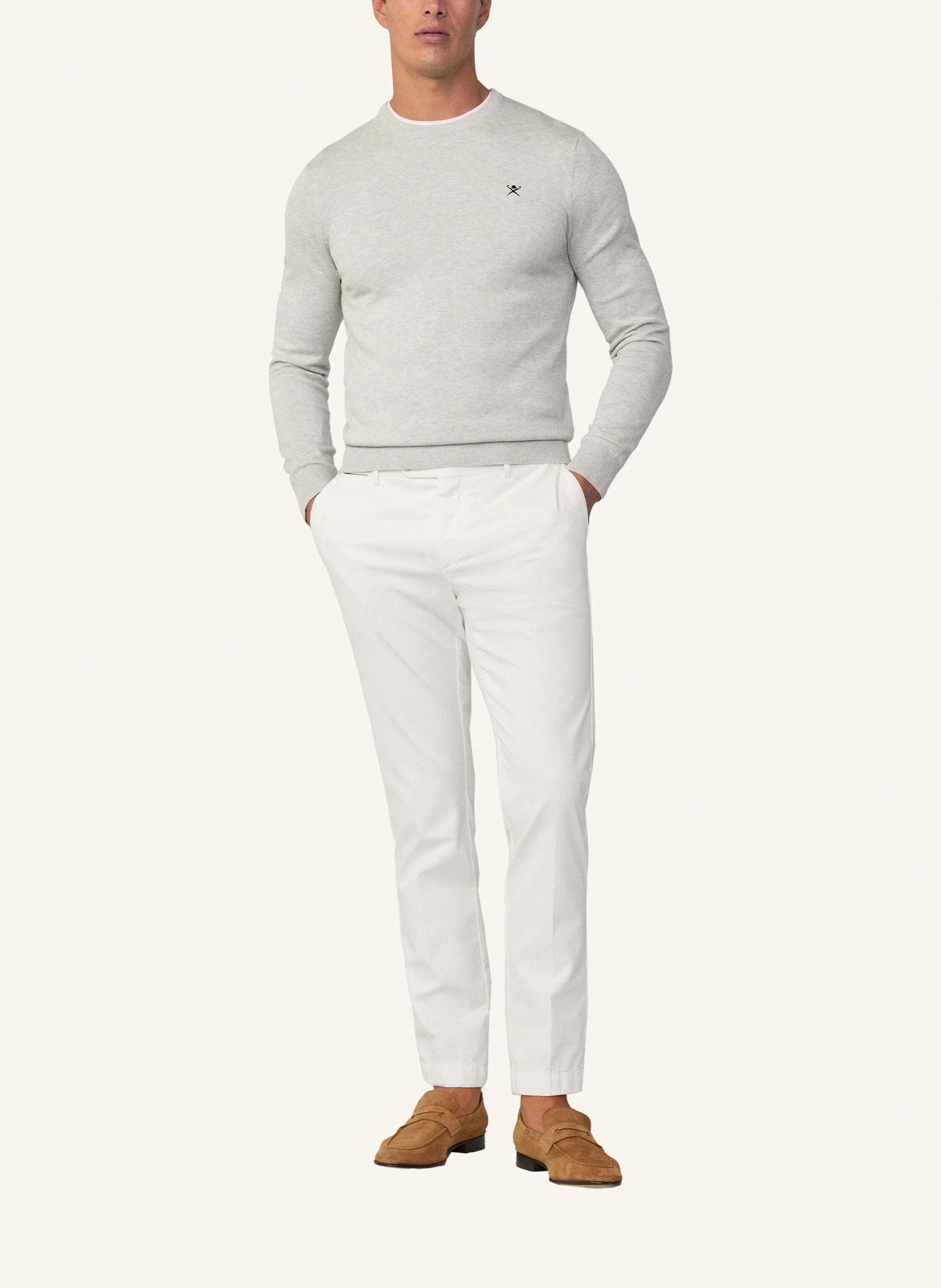 HACKETT LONDON Pullover COTTON SILK CREW