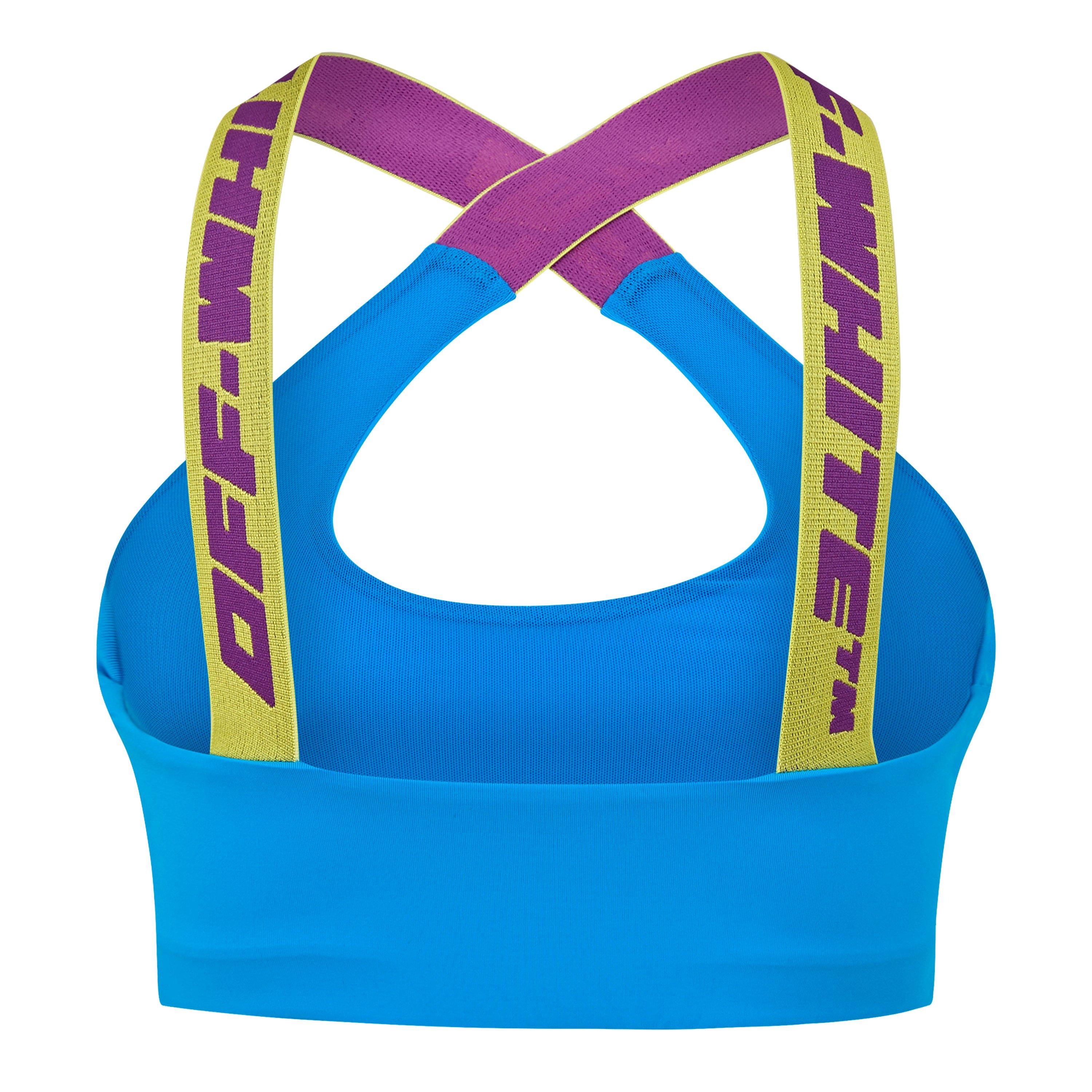 Off White Logo Band Cross Body Sports Bra