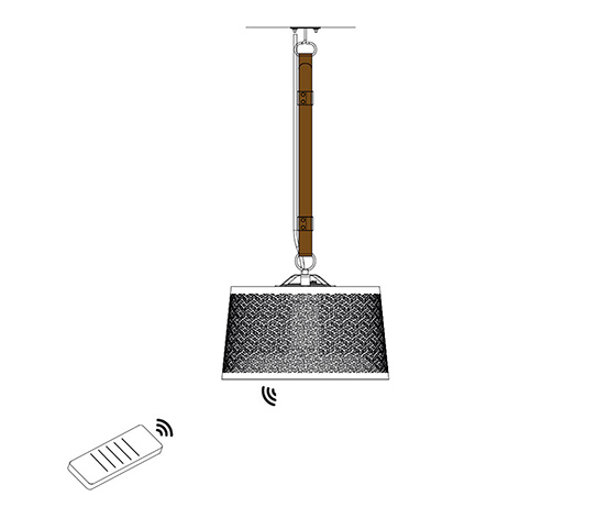 Sunred® Smarter Hänge-Heizstrahler Artix Moderna Ultra Hanging Black 2.000