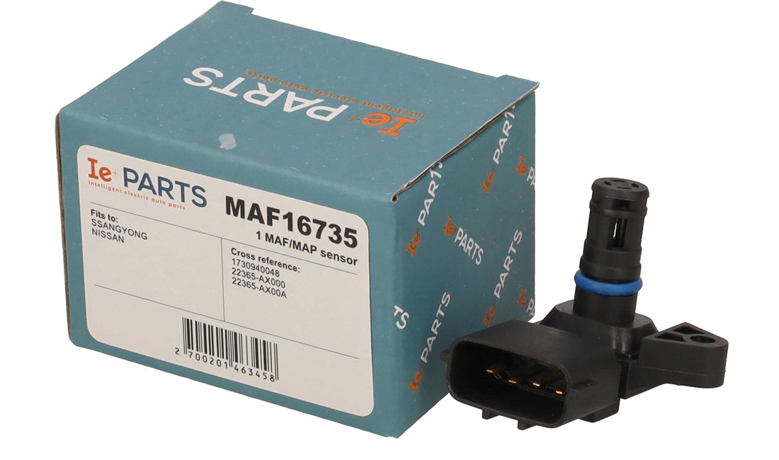 Sensor, sugerørstryk MAF