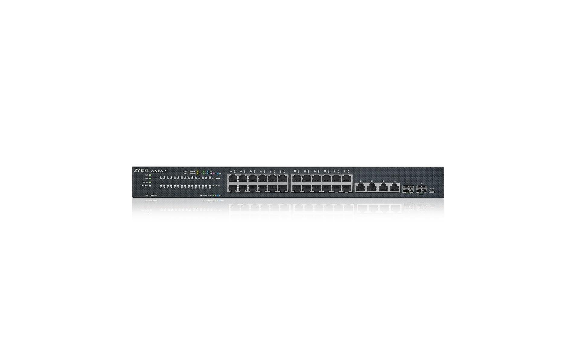Switch XMG1930-30 30 Port<br>24-Port 2.5G Multi-Gig Layer 3 Lite Smart Managed Switch mit 6x 10G Uplinks