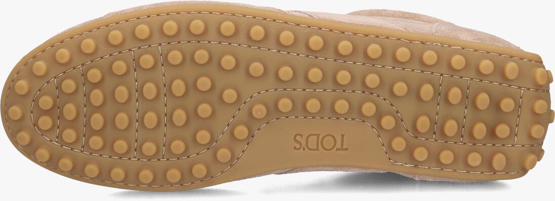 beige tod's lage sneakers sportiva 59l allacciata cuc