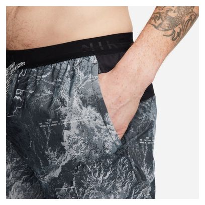 Short Nike Dri-Fit Trail Stride 7in Gris
