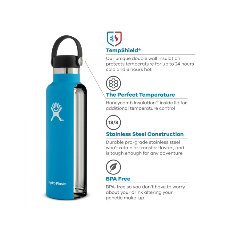 Hydro Flask Std Mouth Flex 18