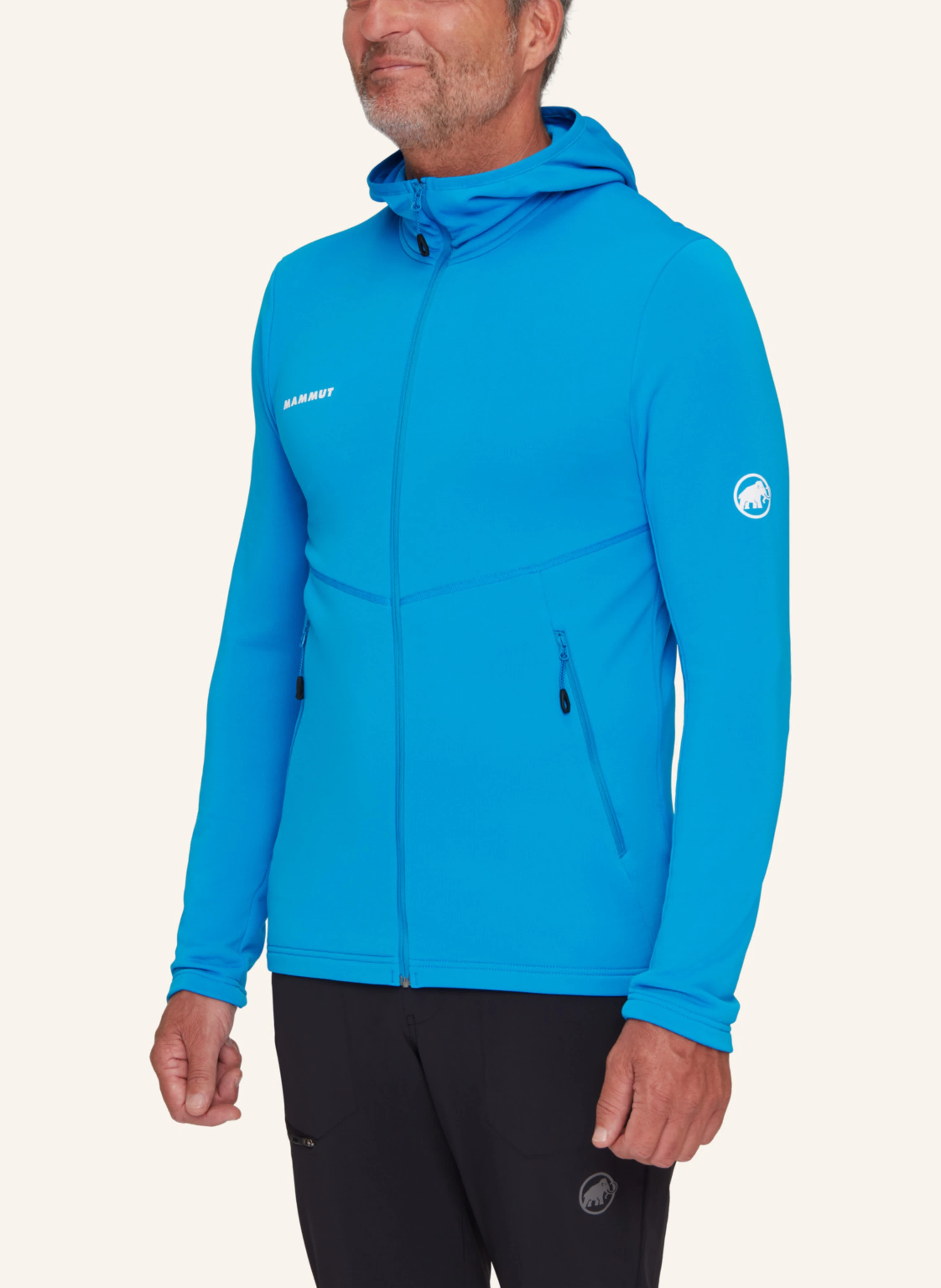 MAMMUT Midlayer Jacke ACONCAGUA LIGHT mit Kapuze