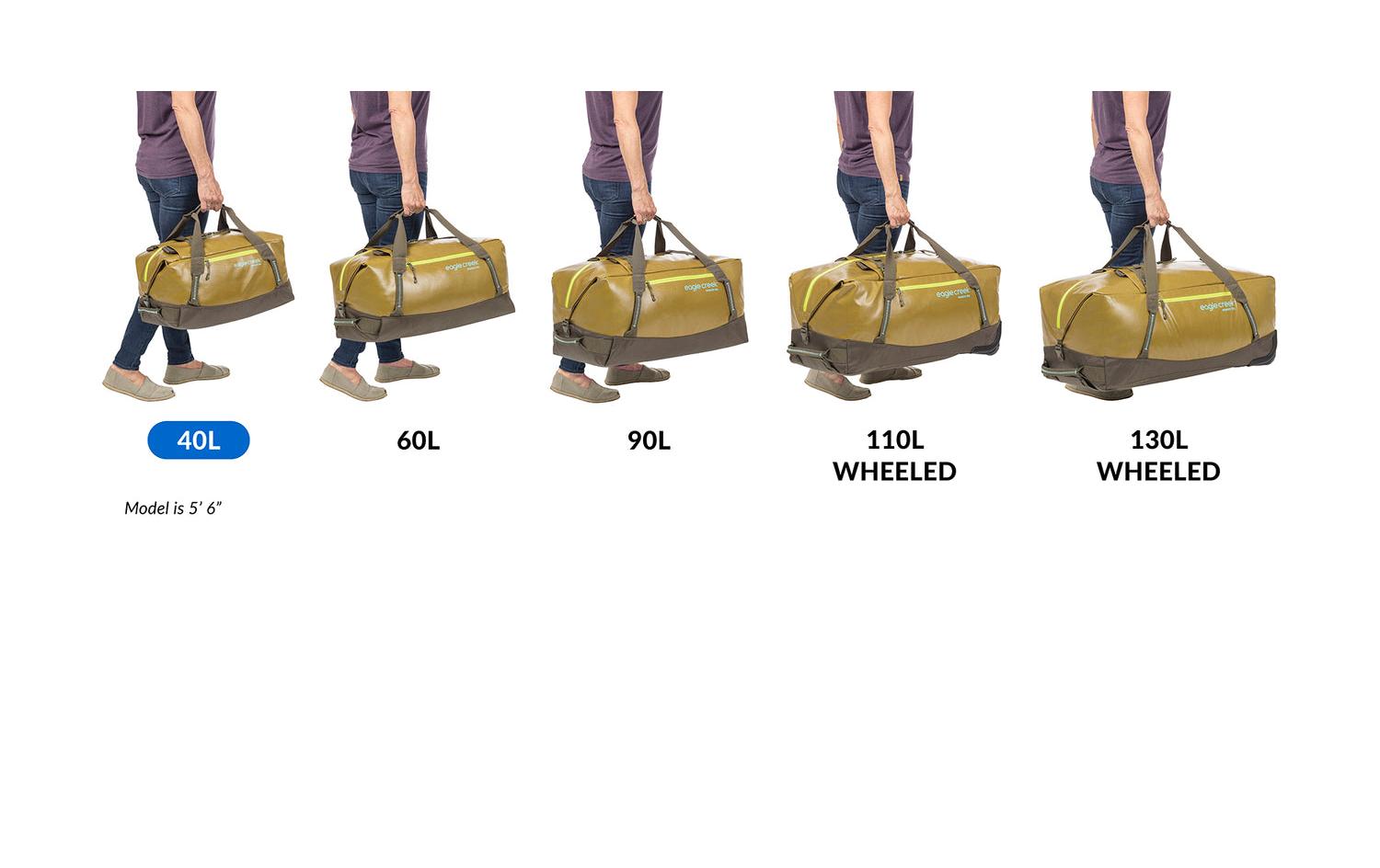 Duffle Bag Migrate 40 l<br>Umweltfreundliches Duffelbag
