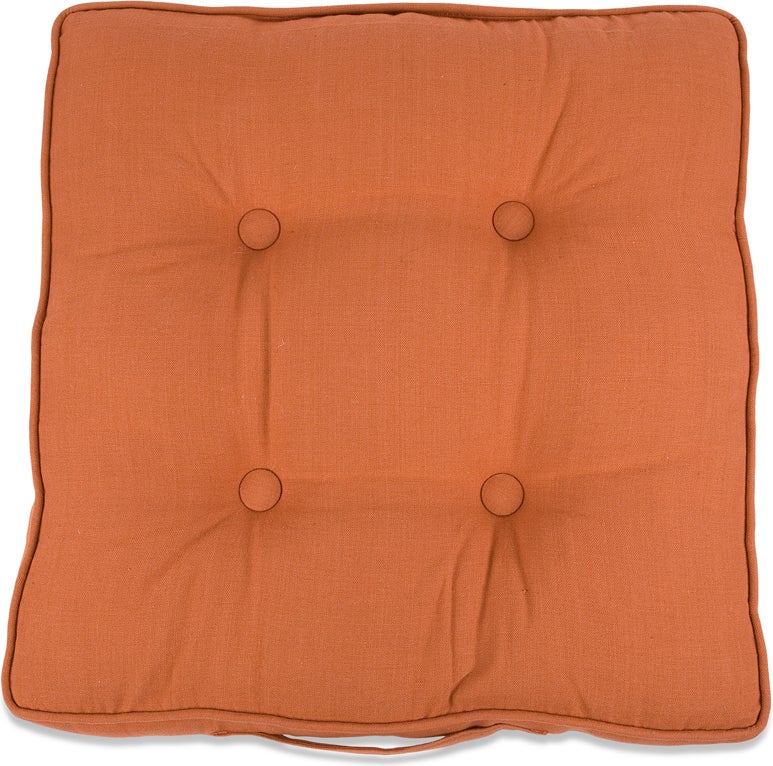 In the mood collection zitkussen Tivoli terracotta 45 x 45 x 7 cm