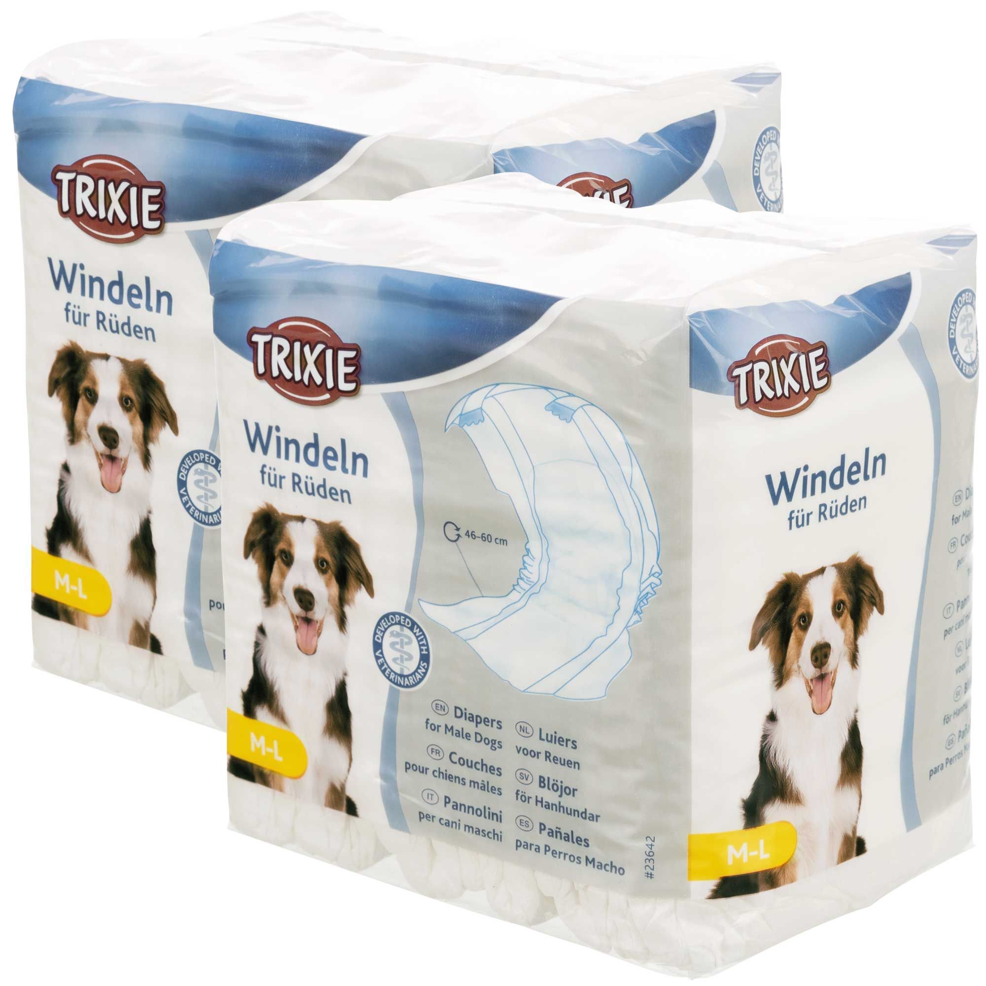 Rüdenwindeln - Taillenumfang - hygienische Einweg Windeln