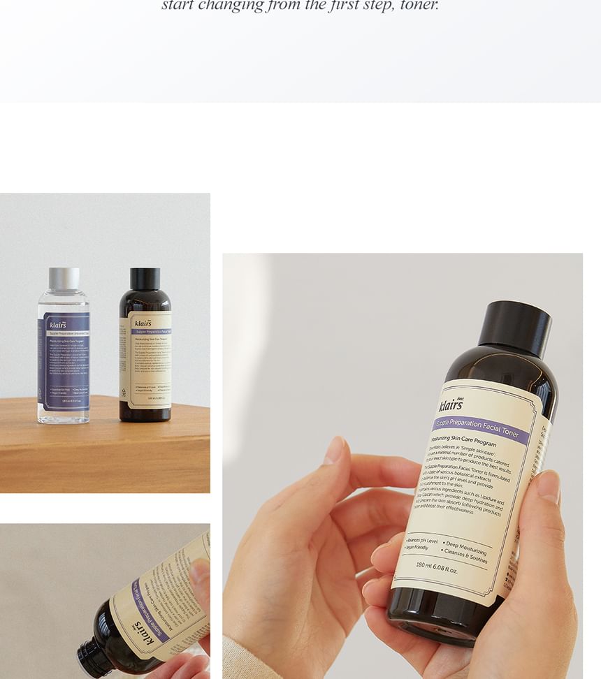 Beste Klairs - Supple Preparation Gezichtslotion - 2 soorten