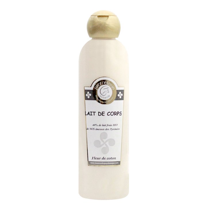 Lait corps 250ml parfumé fleur de coton