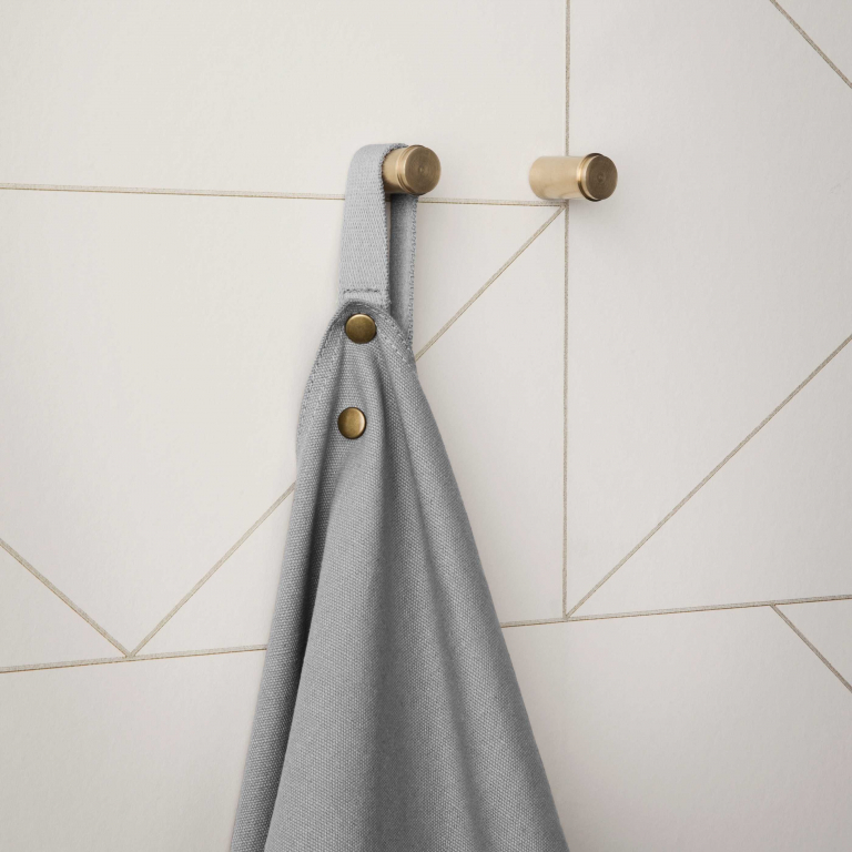 Ferm Living Lines behang donkerblauw