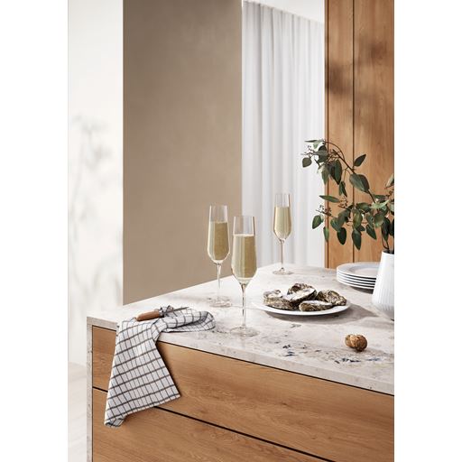Eva Trio Legio Nova 6-pak Champagneglas, Klar, 26 cl