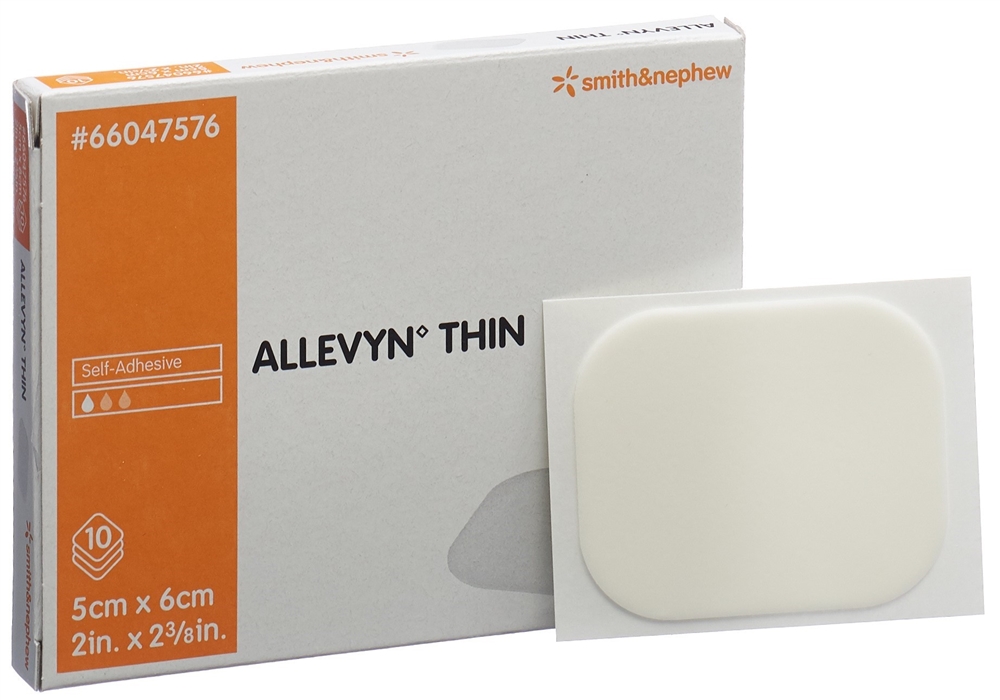 ALLEVYN Wundverband<br>10 Stück, 5x6cm