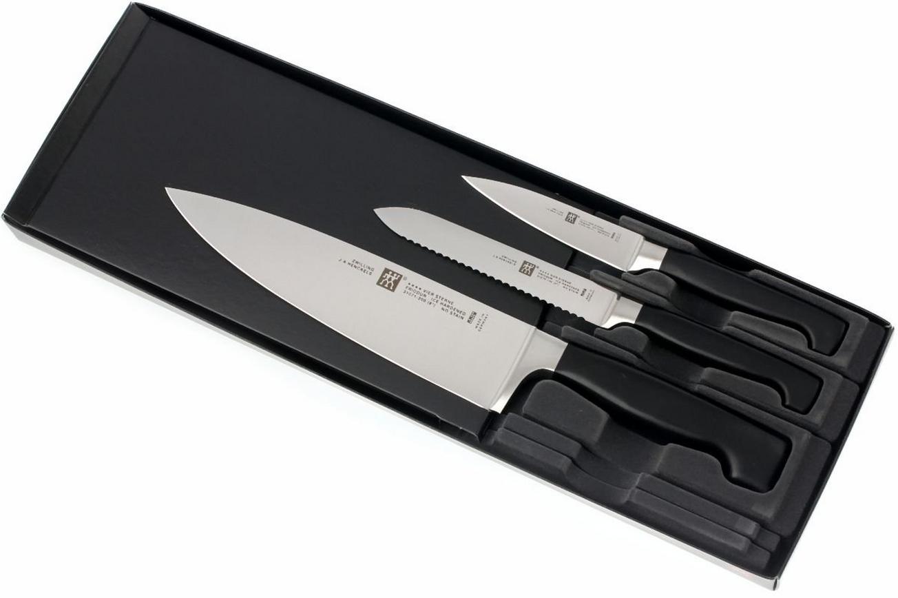 Zwilling J.A. Henckels Four Star-messenset, 3-dlg