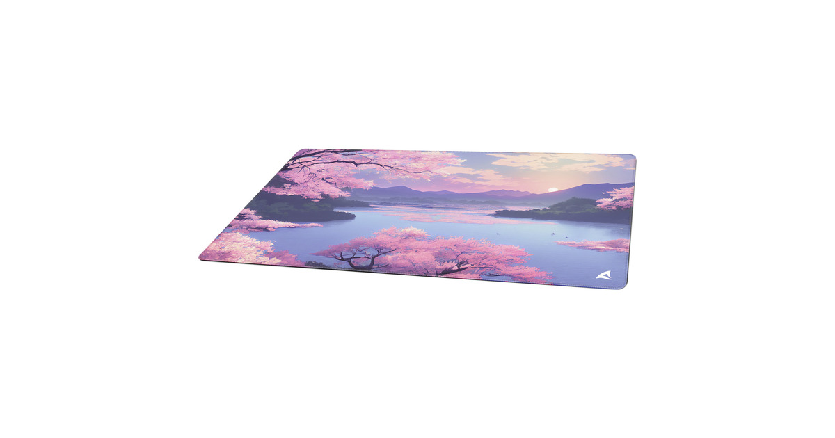 SharkoonSKILLER SGP40 D3 gaming muismat  (Roze/meerkleurig)