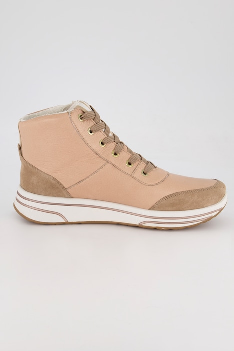 Ara Sneaker, hoher Schaft, Zipper, Wechselfußbett