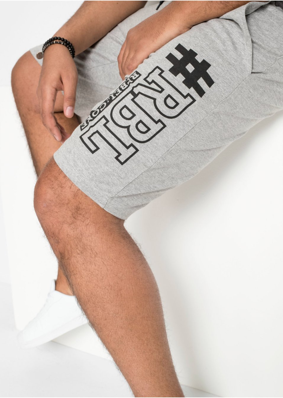 Lot de 2 bermudas en jersey, Regular Fit