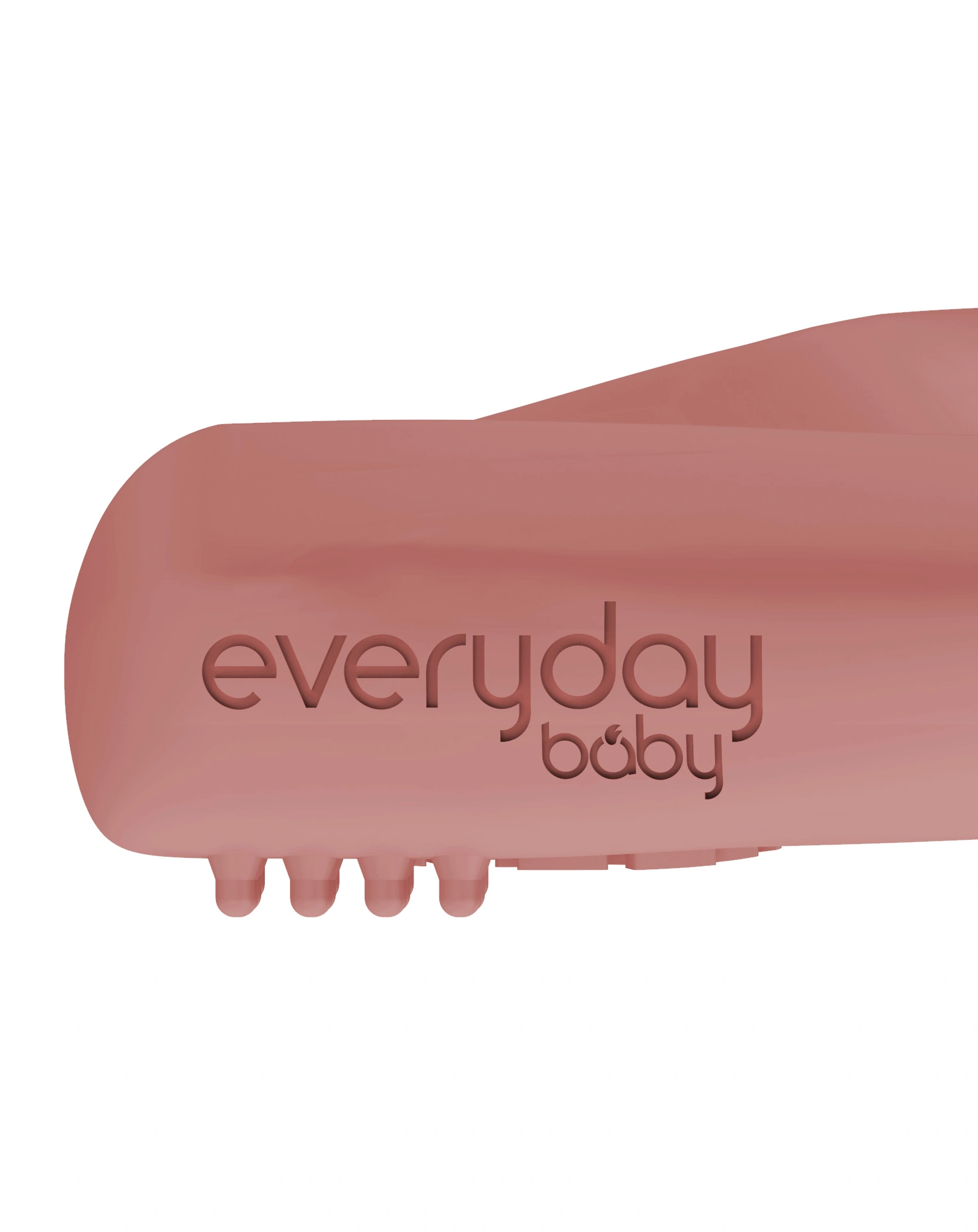 Silikon Beißring EVERYDAY BABY - TRIANGEL (10cm) in rot