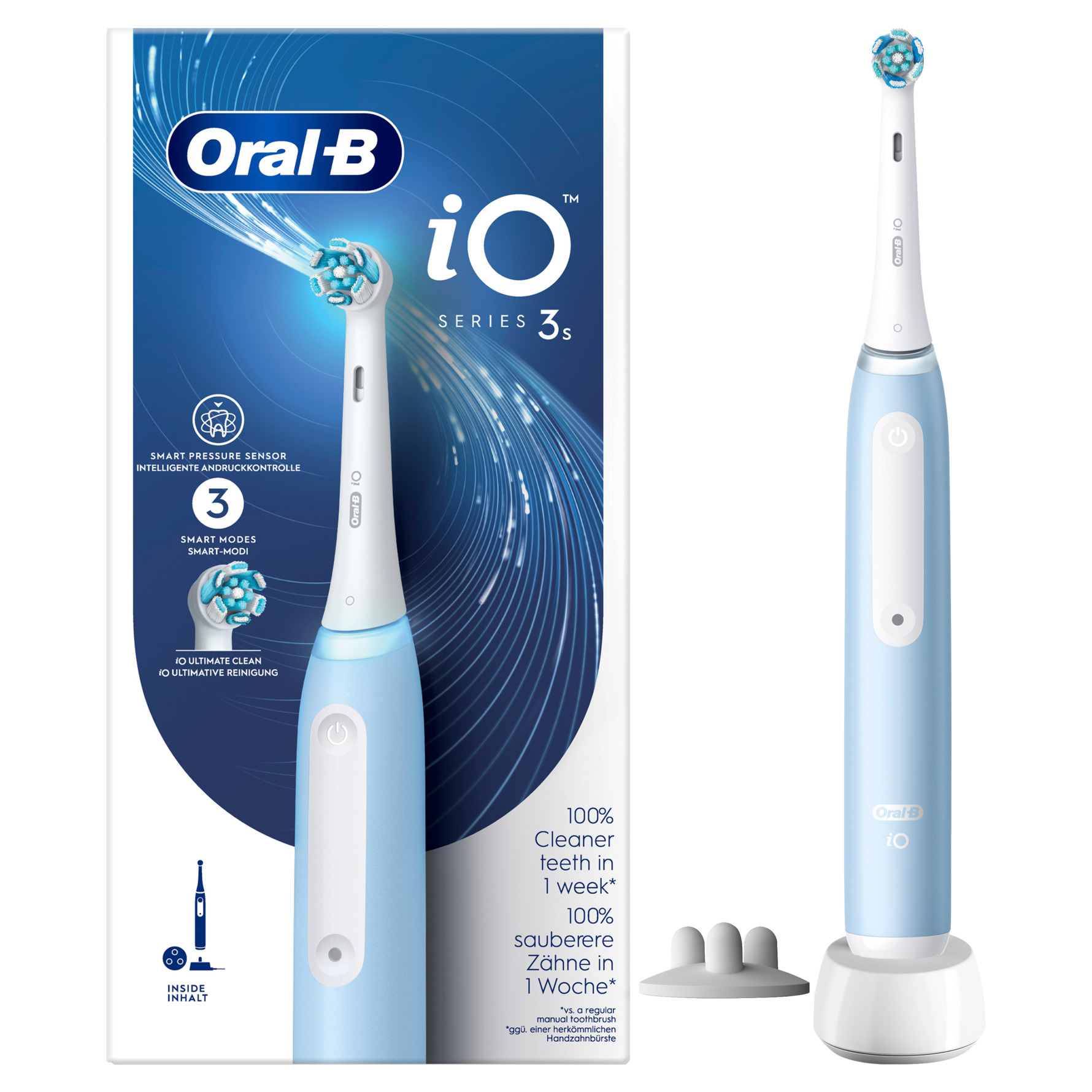 Oral-B iO 3s Eltandbørste Blå