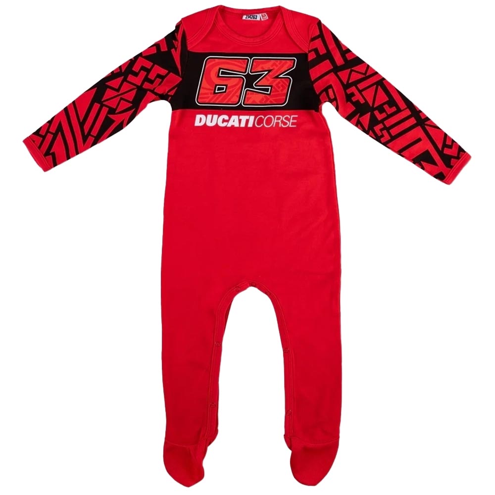 ducati - Pyjama bébé Bagnaia Red Rouge / Noir