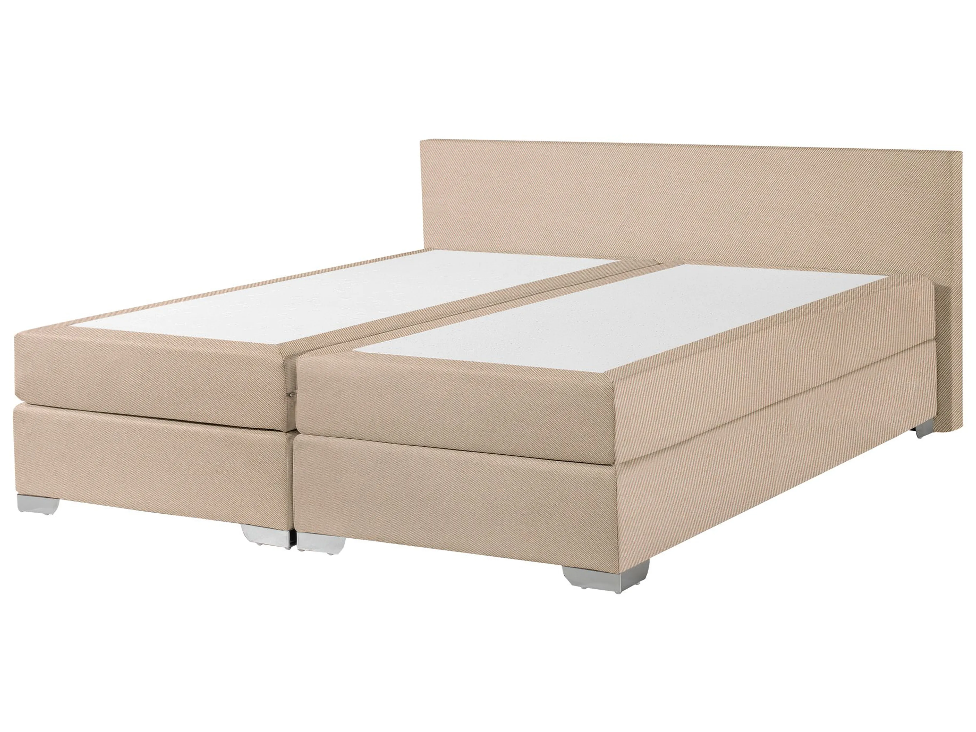 Boxspring Stof PRESIDENT 180 x 200 cm Beige