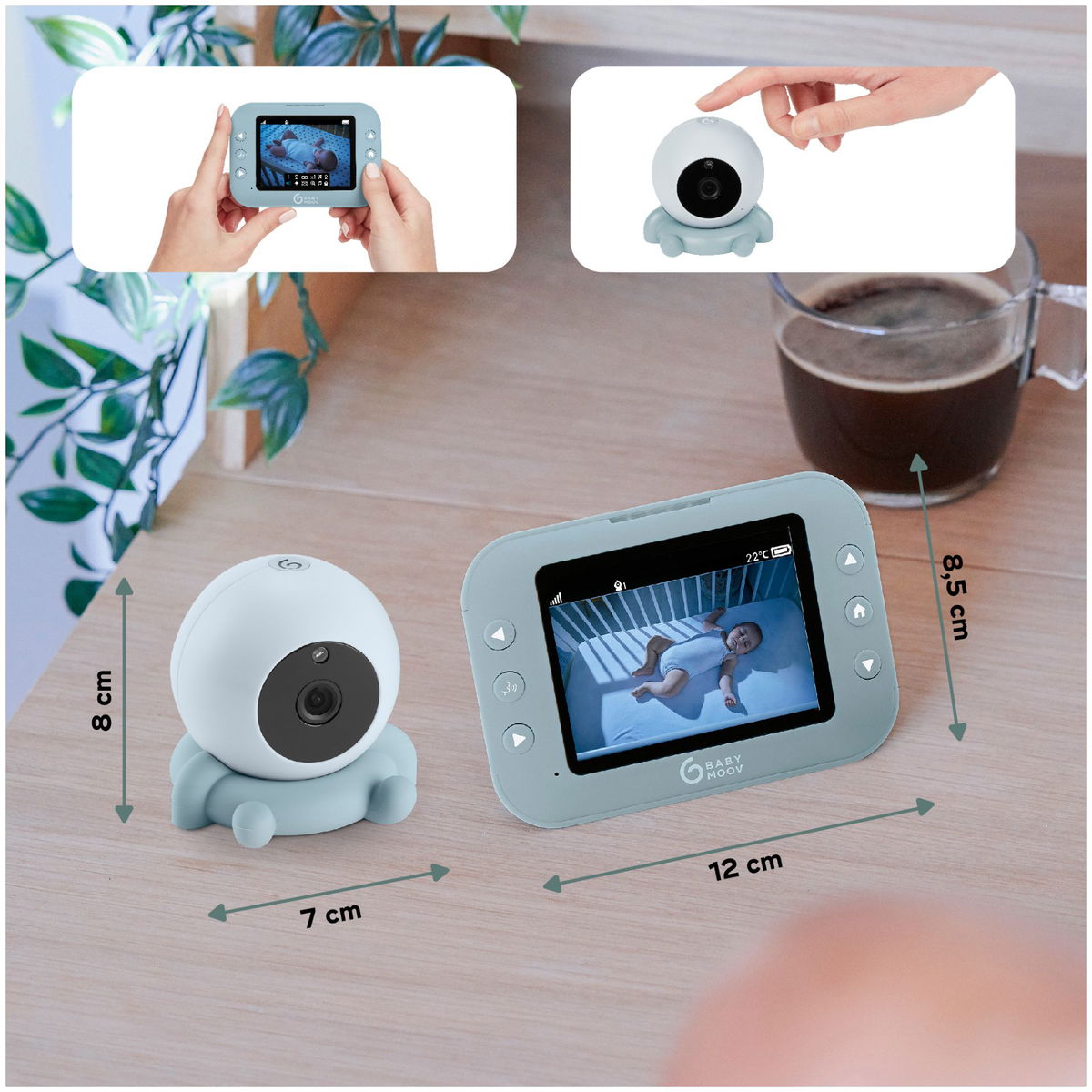 BabymoovBabymoov   Babyphone mit Kamera YOO Roll