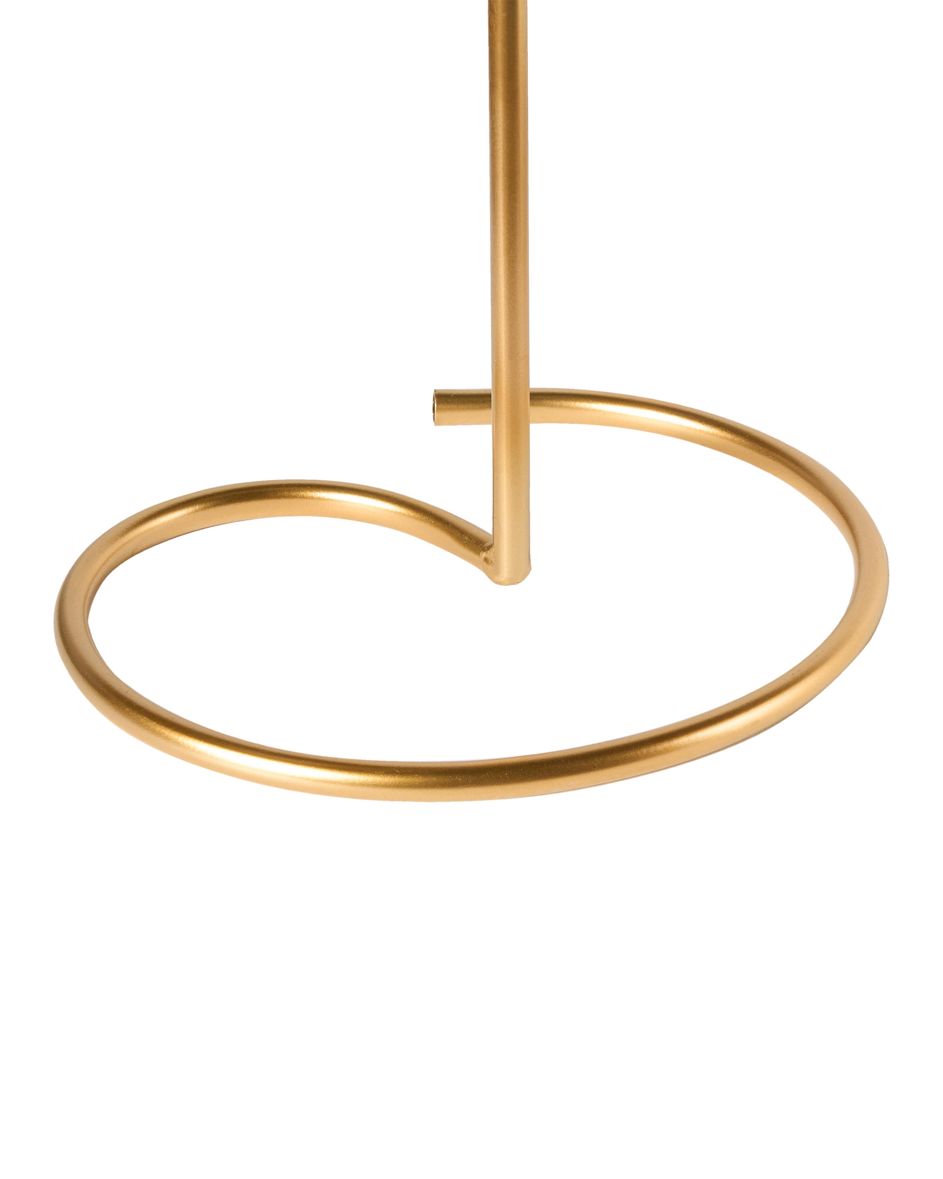 Kaarshouder AMORA Metaal 50 cm Goud