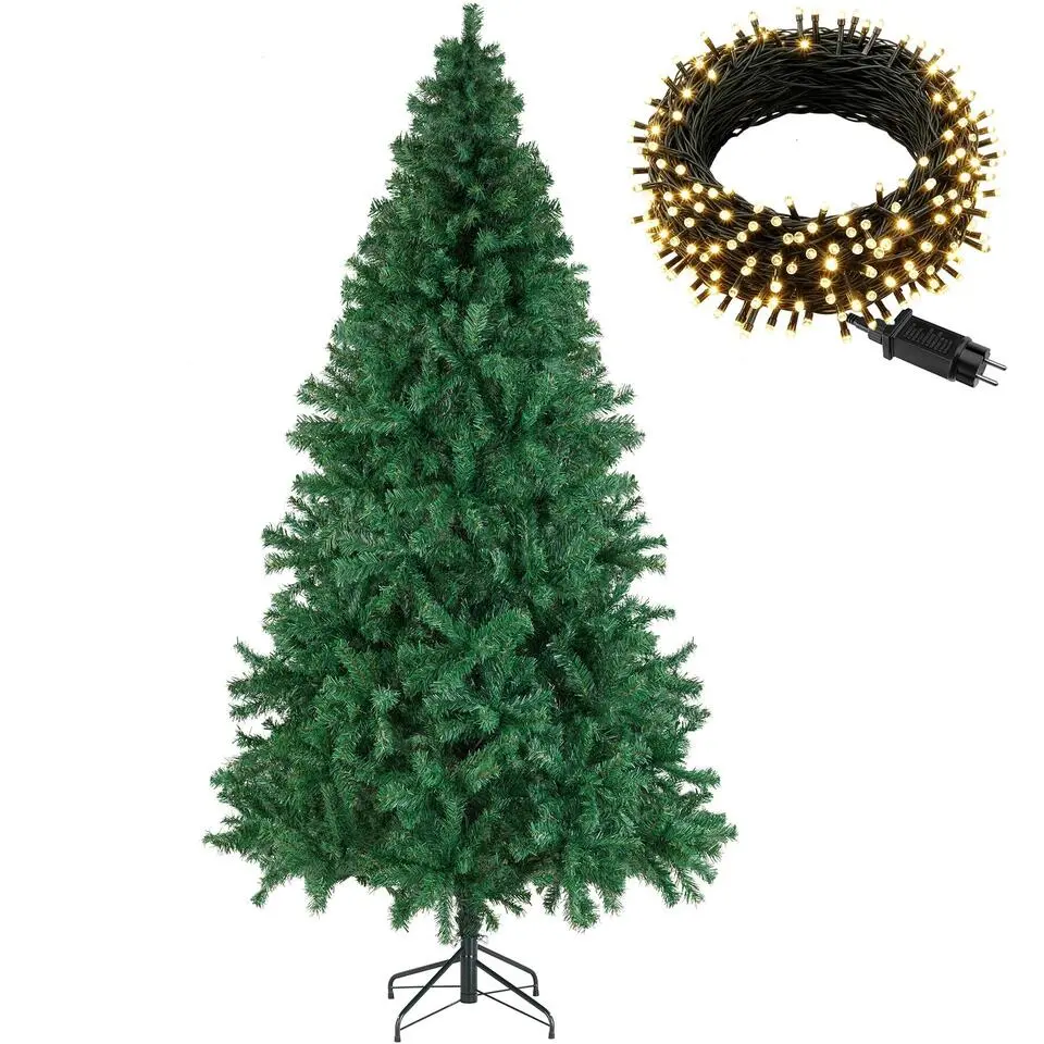 tectake Kunstkerstboom Dasher, natuurgetrouwe uitstraling, Groen